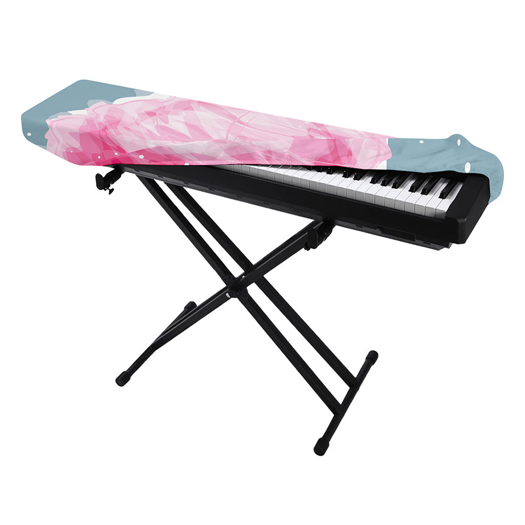 Sweet Cotton Candy Print Piano Keyboard Cover