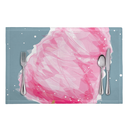 Sweet Cotton Candy Print Placemat