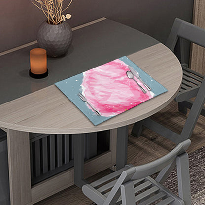 Sweet Cotton Candy Print Placemat
