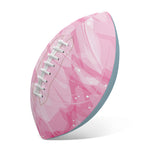 Sweet Cotton Candy Print Rugby Ball