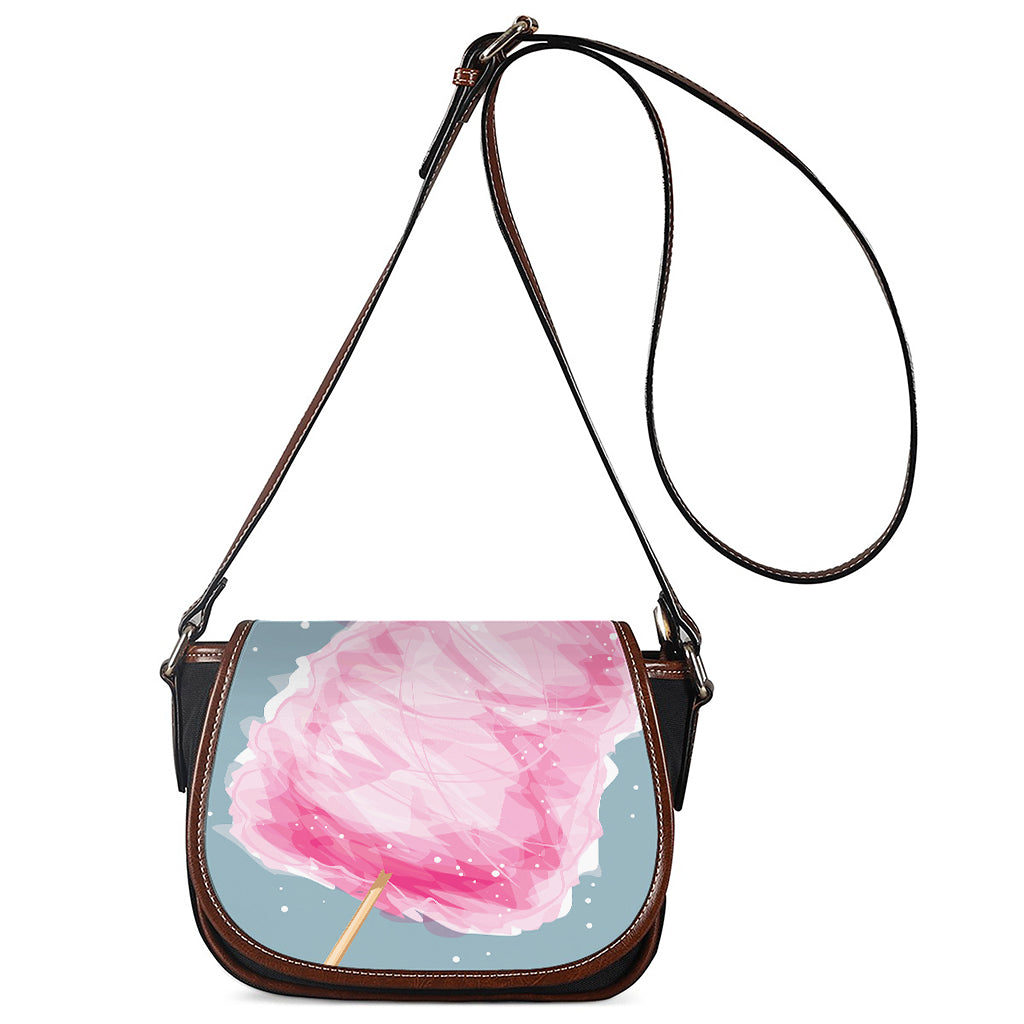 Sweet Cotton Candy Print Saddle Bag