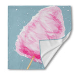 Sweet Cotton Candy Print Silk Bandana