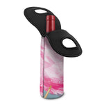 Sweet Cotton Candy Print Single Neoprene Wine Tote