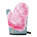 Sweet Cotton Candy Print Single Oven Mitt