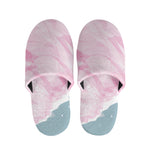 Sweet Cotton Candy Print Slippers