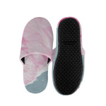 Sweet Cotton Candy Print Slippers