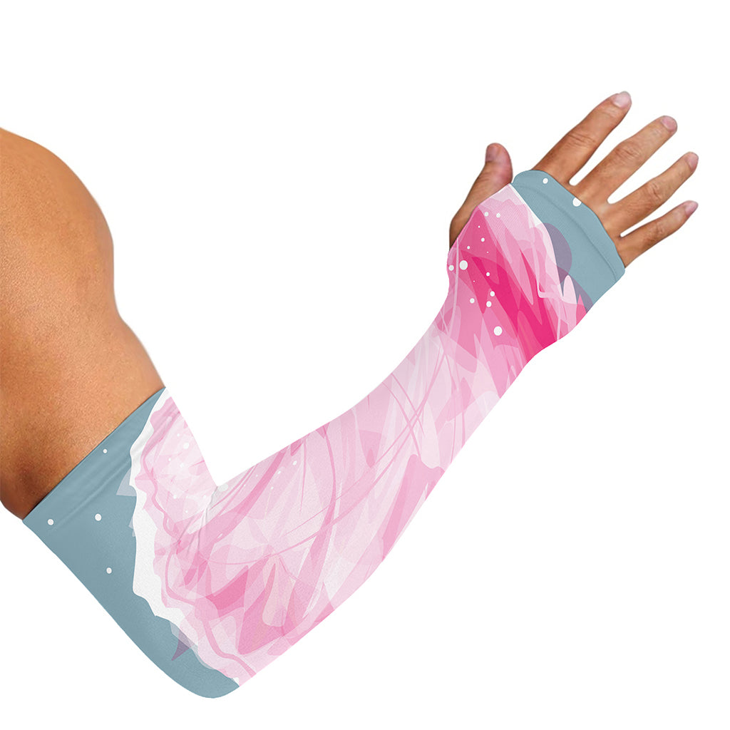 Sweet Cotton Candy Print Sun Protection Arm Sleeves