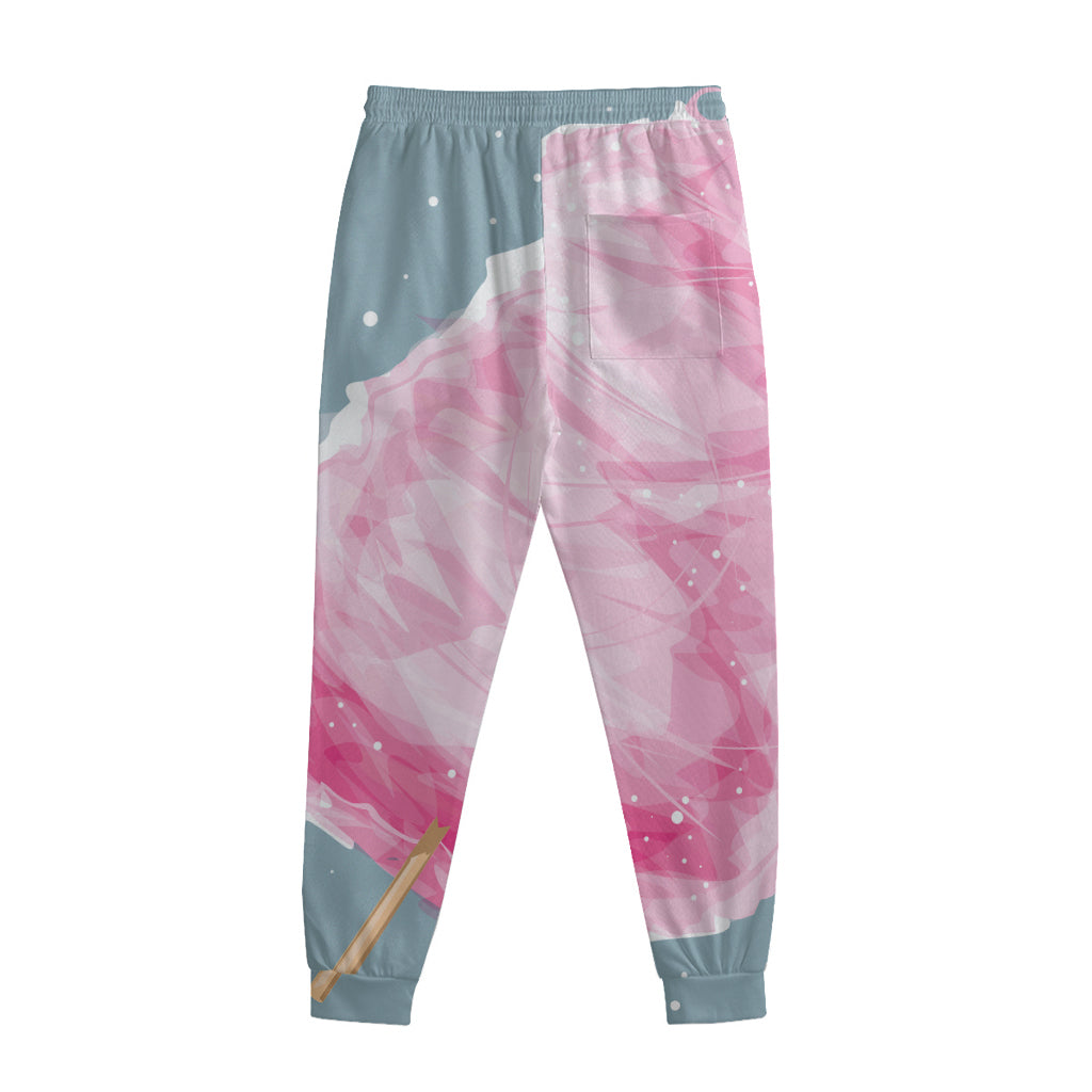 Sweet Cotton Candy Print Sweatpants