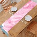 Sweet Cotton Candy Print Table Runner