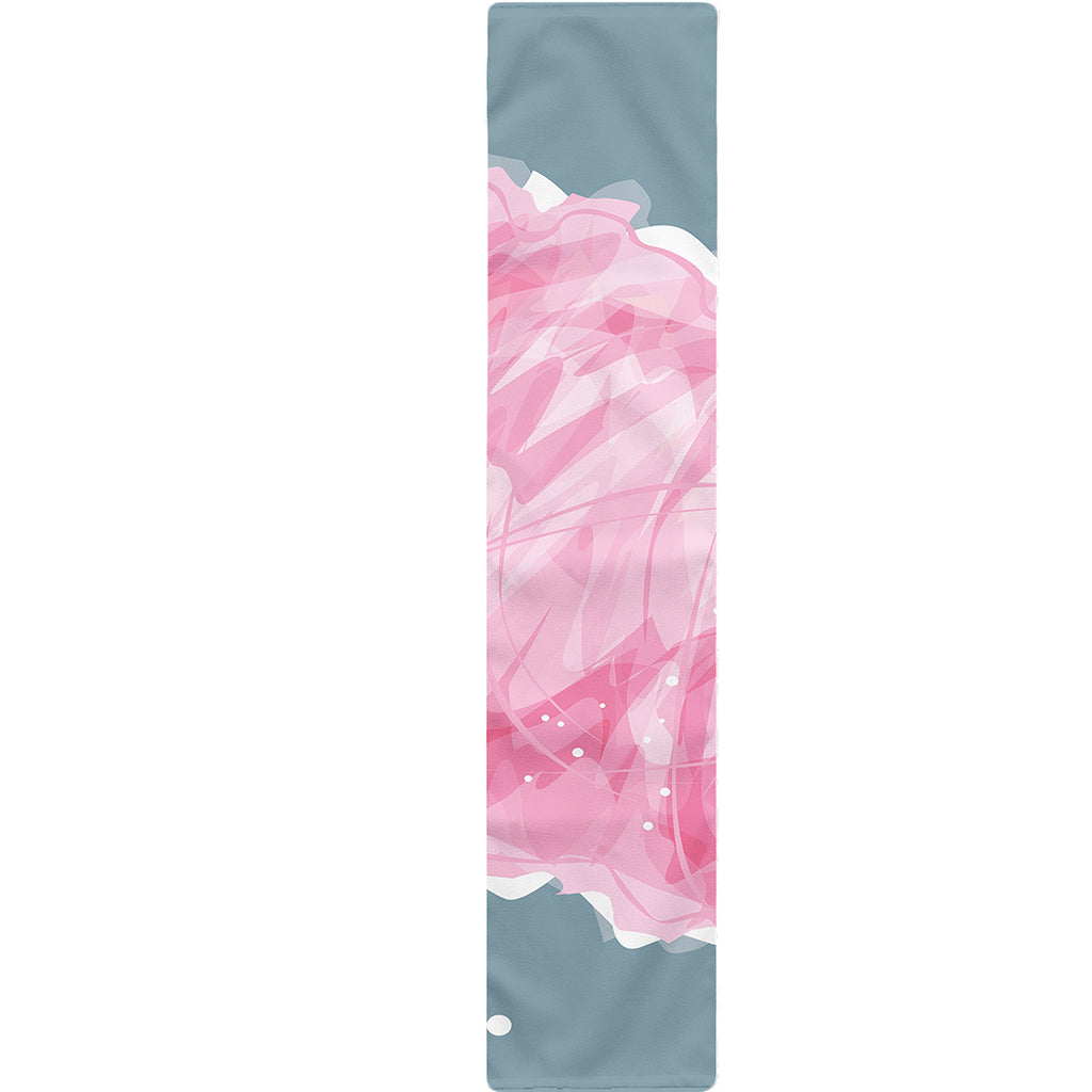 Sweet Cotton Candy Print Table Runner