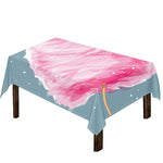 Sweet Cotton Candy Print Tablecloth