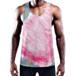 Sweet Cotton Candy Print Training Tank Top