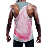 Sweet Cotton Candy Print Training Tank Top