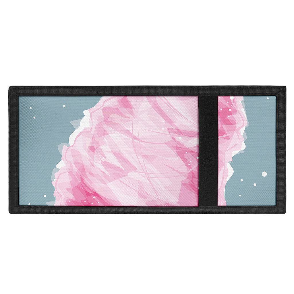 Sweet Cotton Candy Print Trifold Wallet