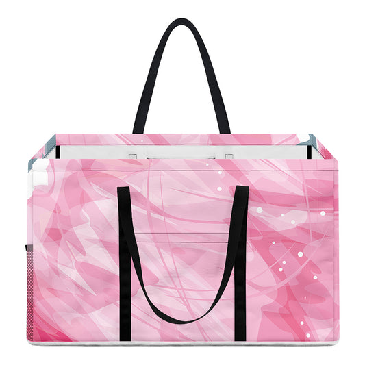 Sweet Cotton Candy Print Utility Tote Bag