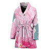 Sweet Cotton Candy Print Women's Bathrobe