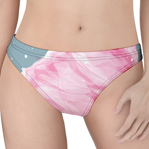 Sweet Cotton Candy Print Women's Thong