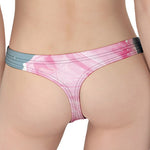 Sweet Cotton Candy Print Women's Thong