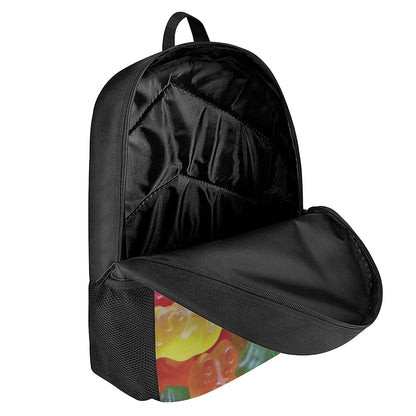 Sweet Gummy Bear Print 17 Inch Backpack