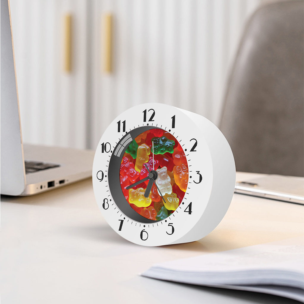 Sweet Gummy Bear Print Alarm Clock