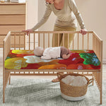 Sweet Gummy Bear Print Baby Crib Sheet