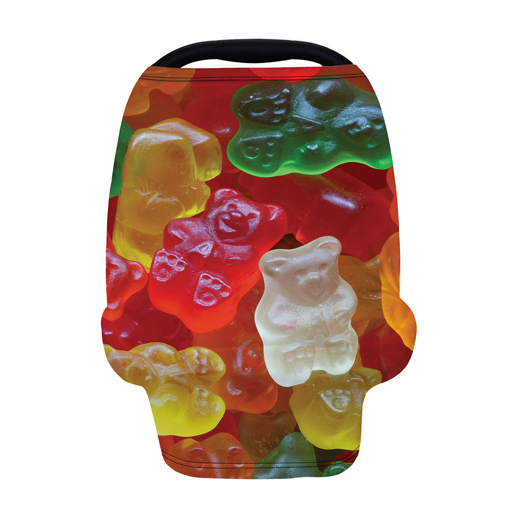 Sweet Gummy Bear Print Baby Seat Cover