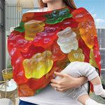 Sweet Gummy Bear Print Baby Seat Cover