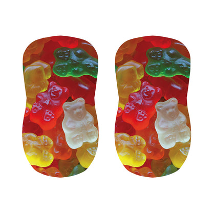 Sweet Gummy Bear Print Bar Stool Covers