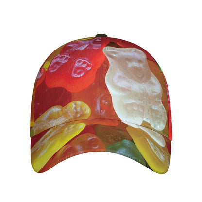 Sweet Gummy Bear Print Baseball Cap