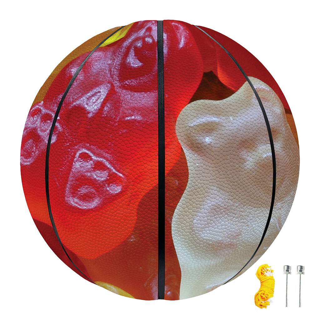 Sweet Gummy Bear Print Basketball