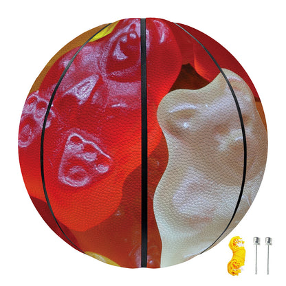 Sweet Gummy Bear Print Basketball