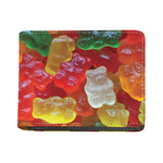 Sweet Gummy Bear Print Bifold Wallet