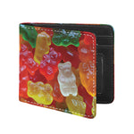 Sweet Gummy Bear Print Bifold Wallet