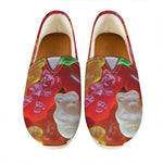 Sweet Gummy Bear Print Casual Shoes