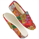 Sweet Gummy Bear Print Casual Shoes