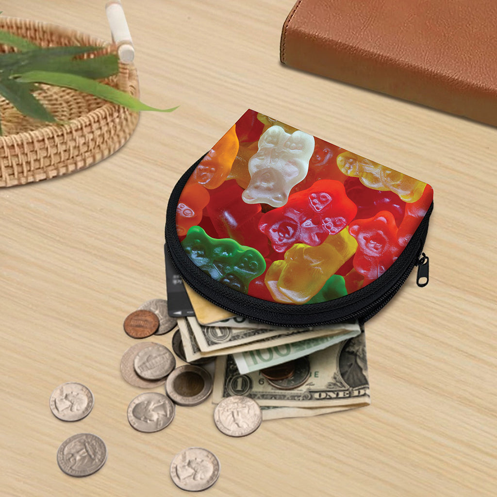 Sweet Gummy Bear Print Coin Purse