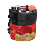 Sweet Gummy Bear Print Drawstring Makeup Bag