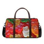 Sweet Gummy Bear Print Duffle Bag