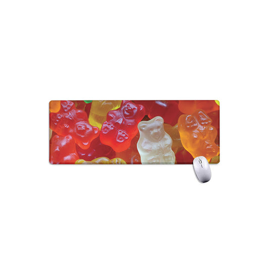 Sweet Gummy Bear Print Extended Mouse Pad