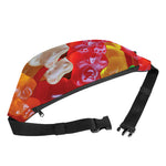 Sweet Gummy Bear Print Fanny Pack