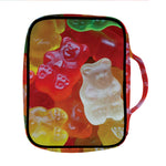 Sweet Gummy Bear Print Front Pocket Bible Bag