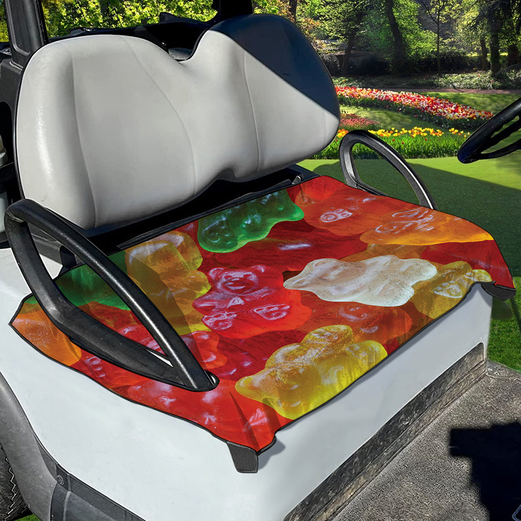 Sweet Gummy Bear Print Golf Cart Seat Cover