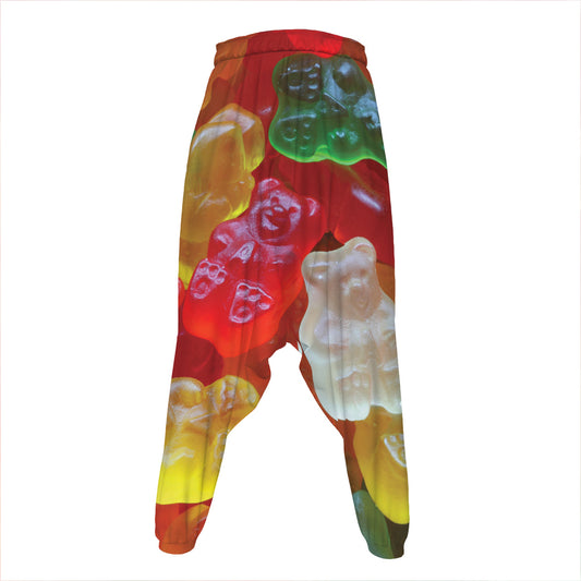 Sweet Gummy Bear Print Hammer Pants