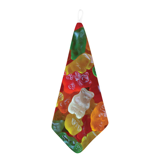 Sweet Gummy Bear Print Hand Towel