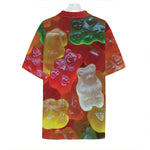 Sweet Gummy Bear Print Hawaiian Shirt