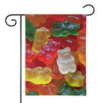 Sweet Gummy Bear Print House Flag