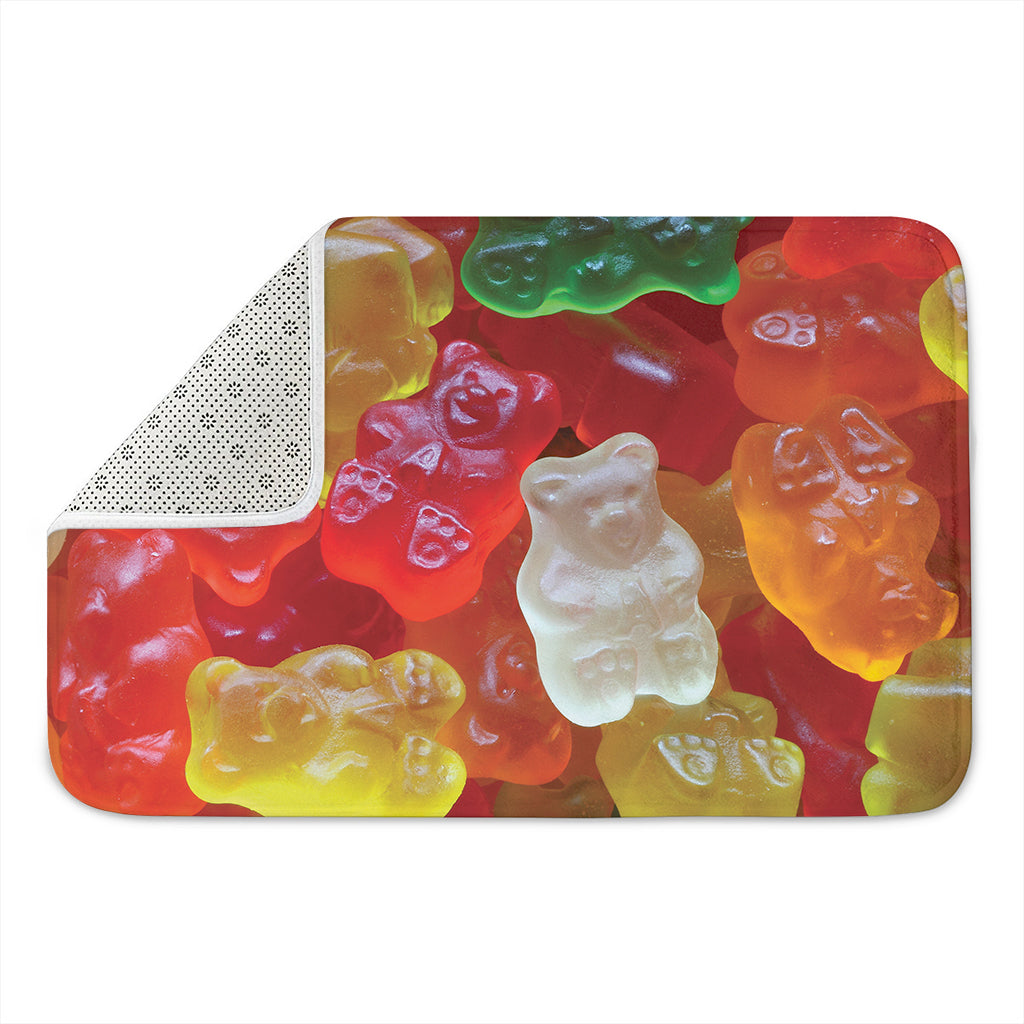 Sweet Gummy Bear Print Indoor Door Mat