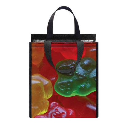 Sweet Gummy Bear Print Insulated Lunch Tote