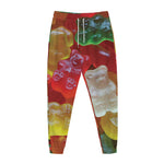 Sweet Gummy Bear Print Jogger Pants