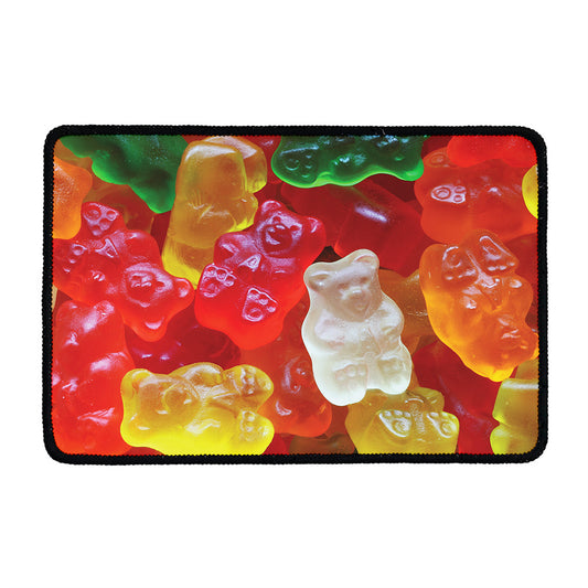 Sweet Gummy Bear Print Kitchen Mat